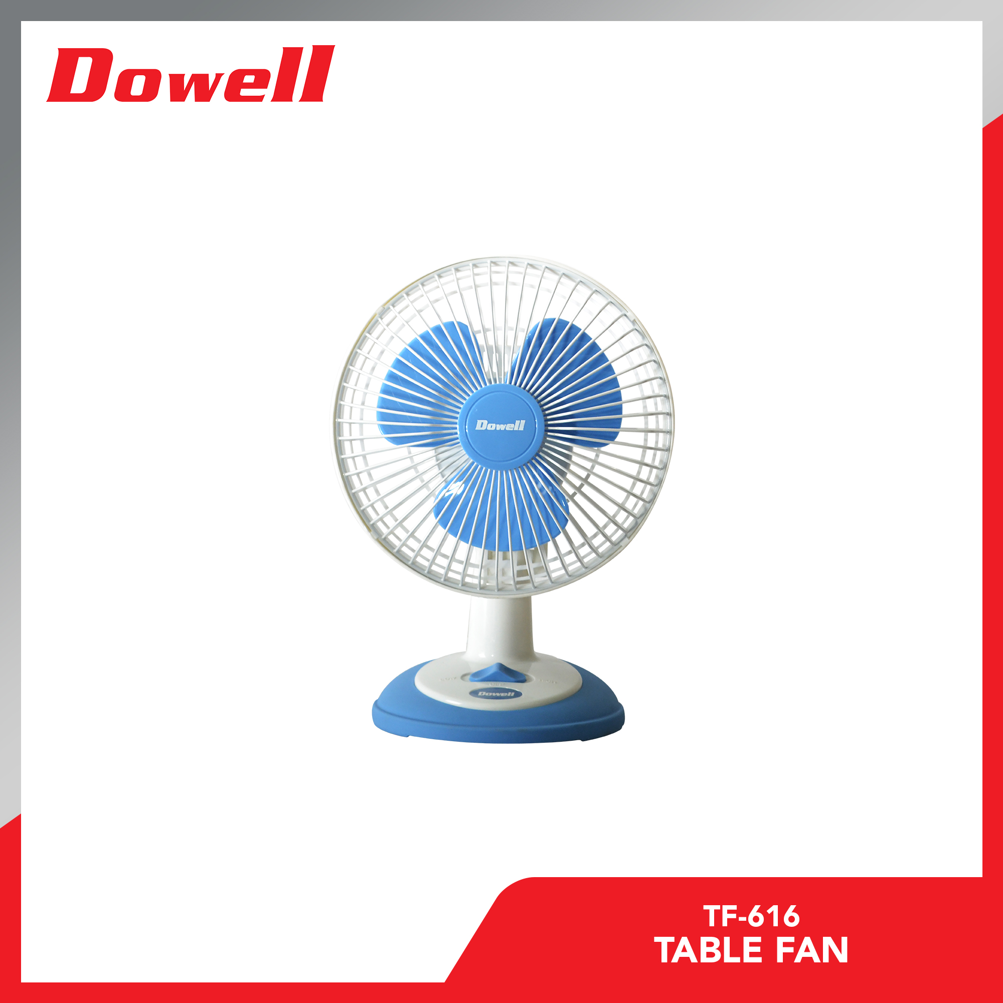 Dowell Electric Fan Table Fan Mini Desk Fan Plugin Compact Mini Fan