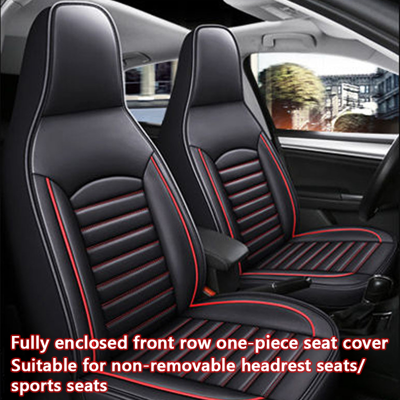 Non removable headrest seat covers sale