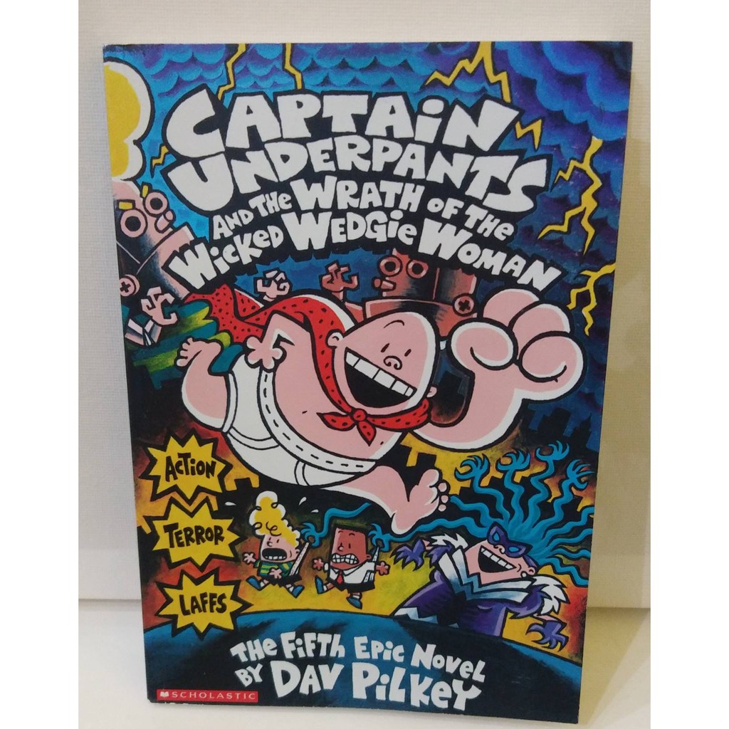 CAPTAIN UNDERPANTS & THE WRATH (Paper Back)5CS | Lazada PH