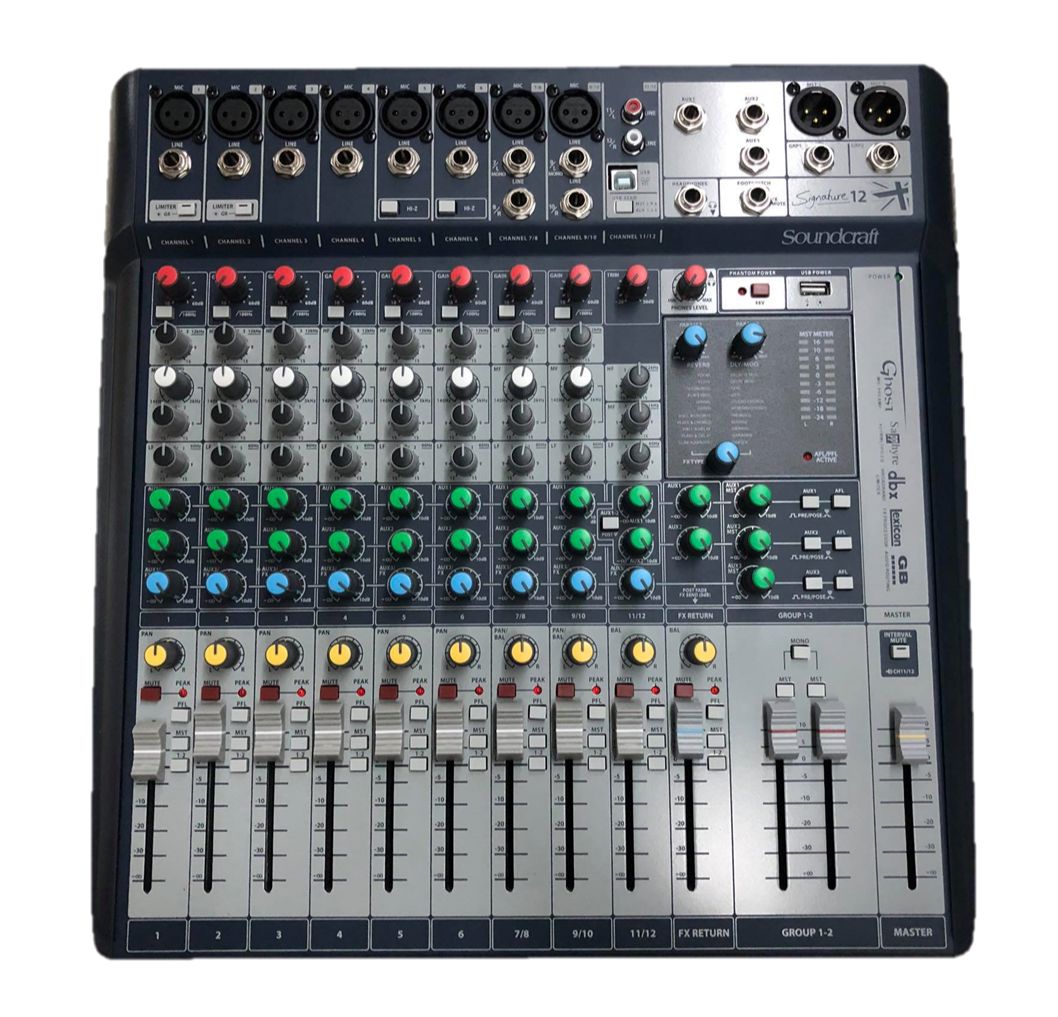 Soundcraft signature 12 - 配信機器・PA機器・レコーディング機器