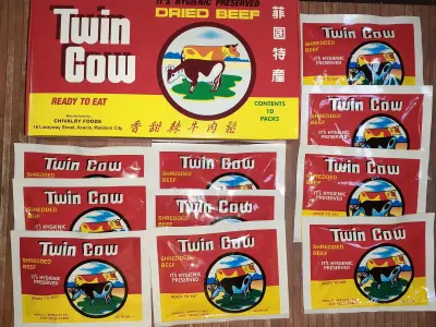 Twin Cow Dried Beef (Box of 10)