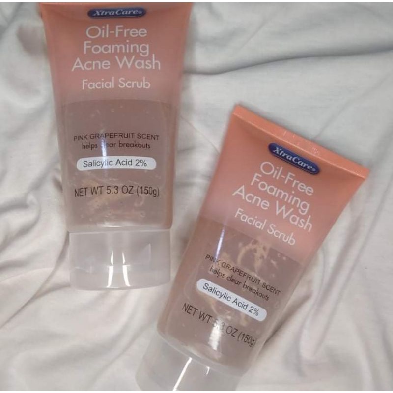 XtraCare OilFree Foaming Acne Wash Facial Scrub with 2 Salicylic Acid