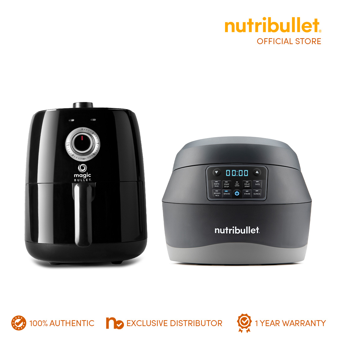 Bundle Nutribullet Magic Bullet Air Fryer & Nutribullet® EveryGrain