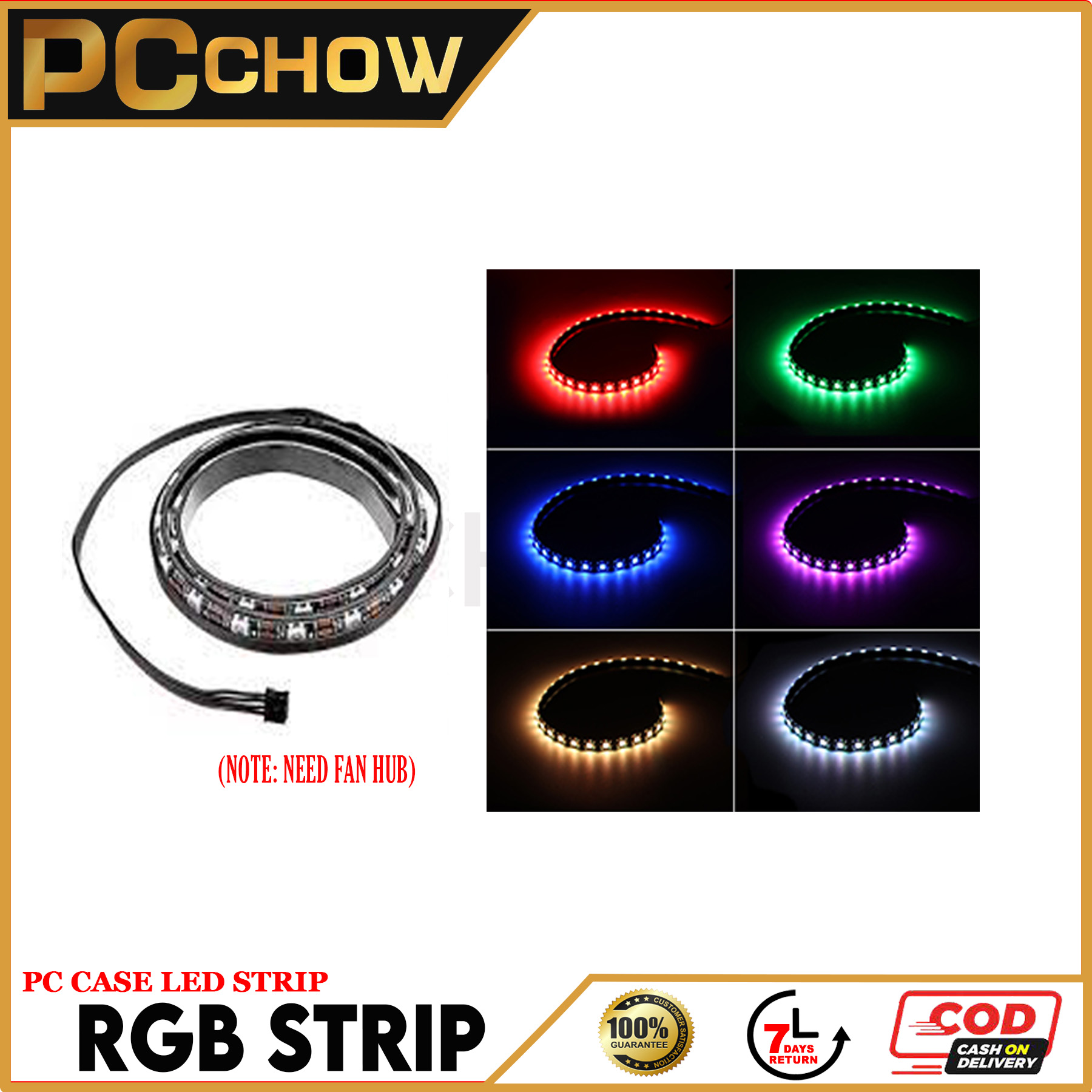 LED Strip Light With RGB 4pin Computer case LED Strip