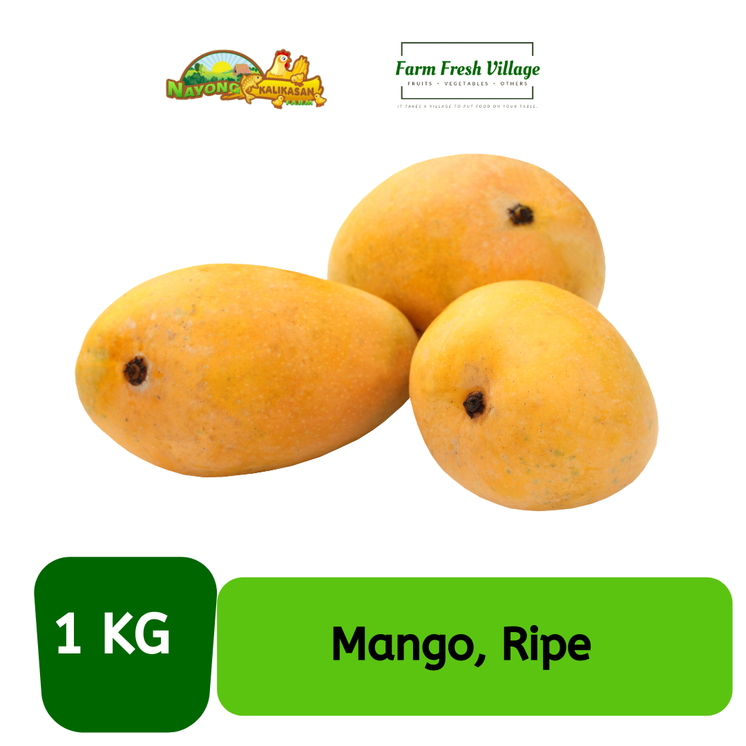 FARM FRESH VILLAGE Fresh Davao Mango Ripe (34 pcs per kilo) Lazada PH