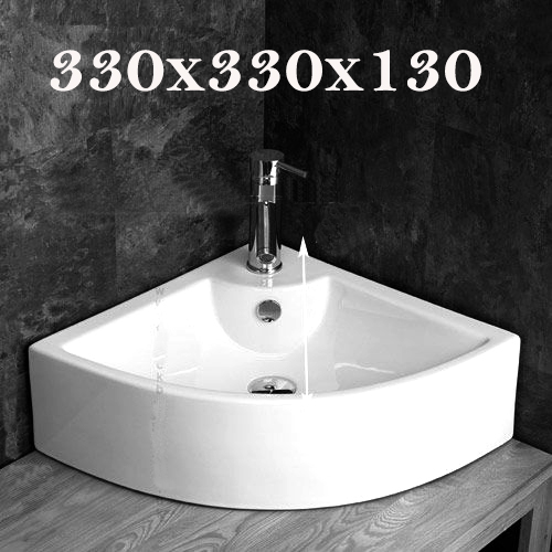 Corner Basin Wall hung / Ceramic Corner wash basin / Wall hung Basin