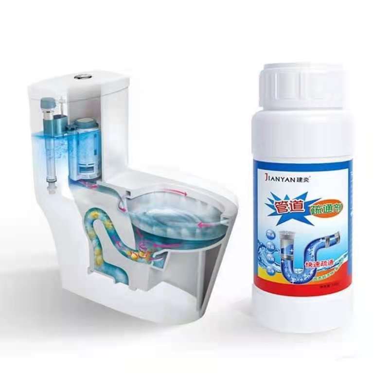 Trendy Powerful Sink Drain Cleaner Chemical Powder Agent for Kitchen