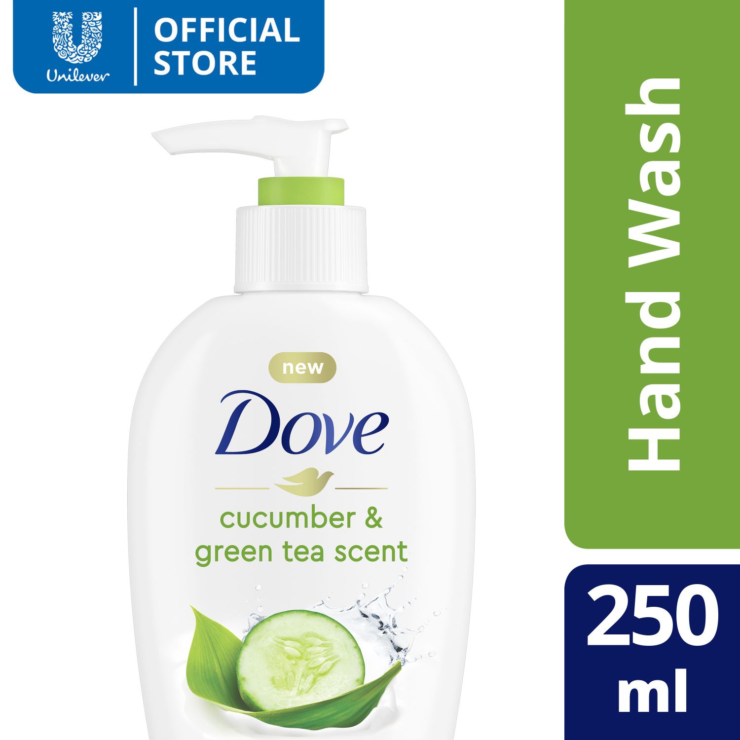 Dove Hand Wash Cucumber and Green Tea 250ml Lazada PH