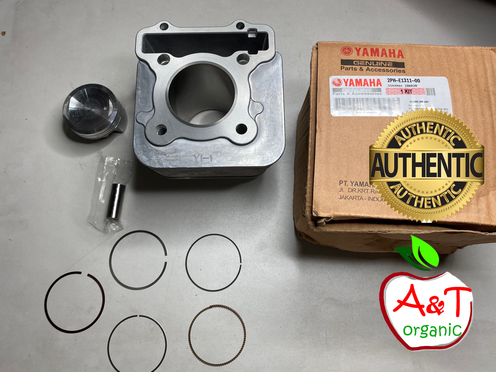 2PH Cylinder Block Set with piston kit set for Yamaha MIO i125 M3 MIO