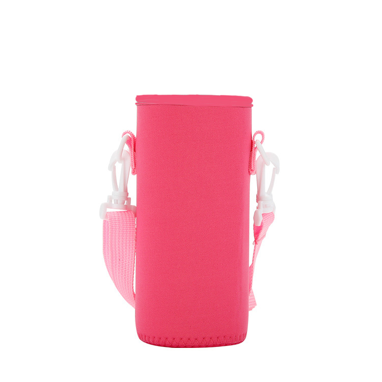 Neoprene Water Bottle Carrier Bag with Adjustable Shoulder Strap