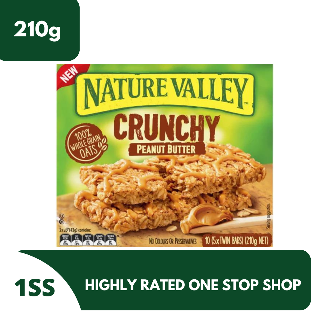 Nature Valley Crunchy Peanut Butter 210g Lazada PH