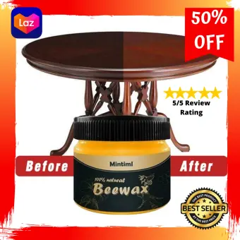 Authentic Wood Seasoning Beewax Traditional Beeswax Polish For