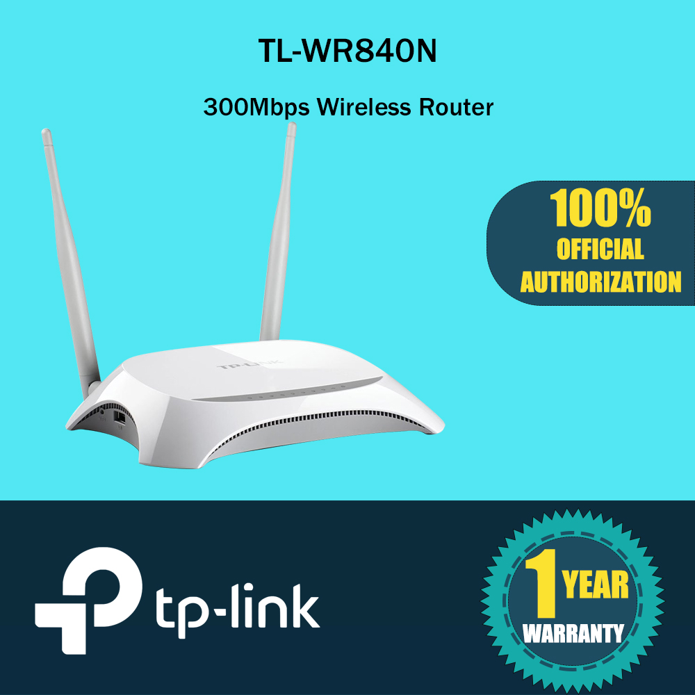 【READY STOCK】TP-Link TL-WR840N 300Mbps Wireless N Router , N300 WiFi ...