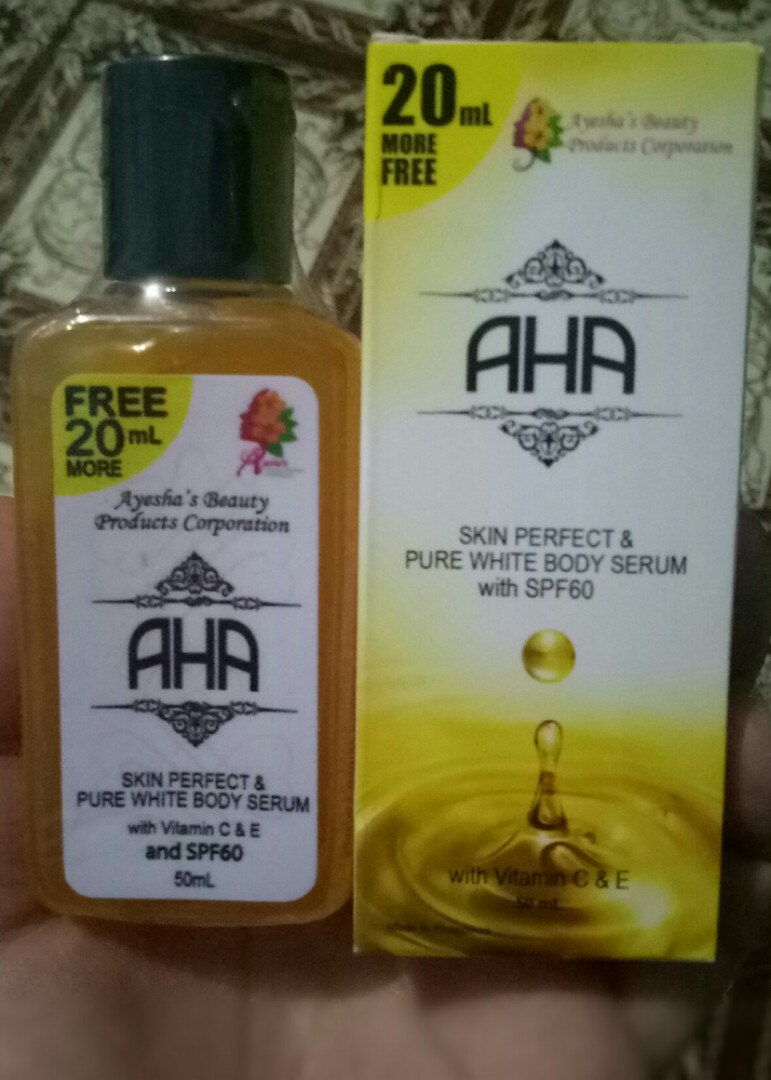 Aha Serum By Ayesha S Beauty Products Lazada Ph