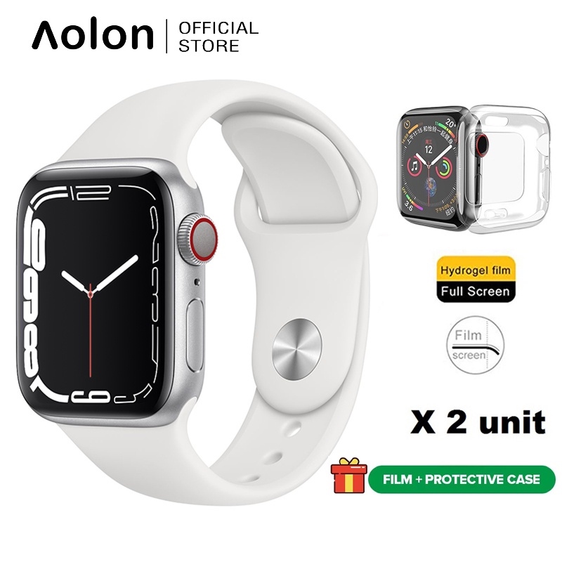Aolon i7 Pro MAX Smart Watch Waterproof Custom Wallpaper BP Monitoring ...