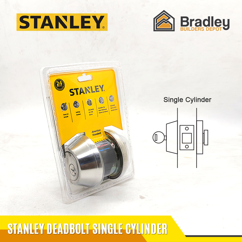 Stanley Deadbolt Single Cylinder Lazada PH