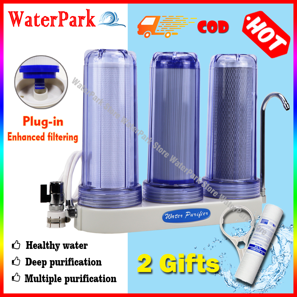 WaterPark 3 in 1 Water Purifier Thicken Water Filter HiTech Faucet
