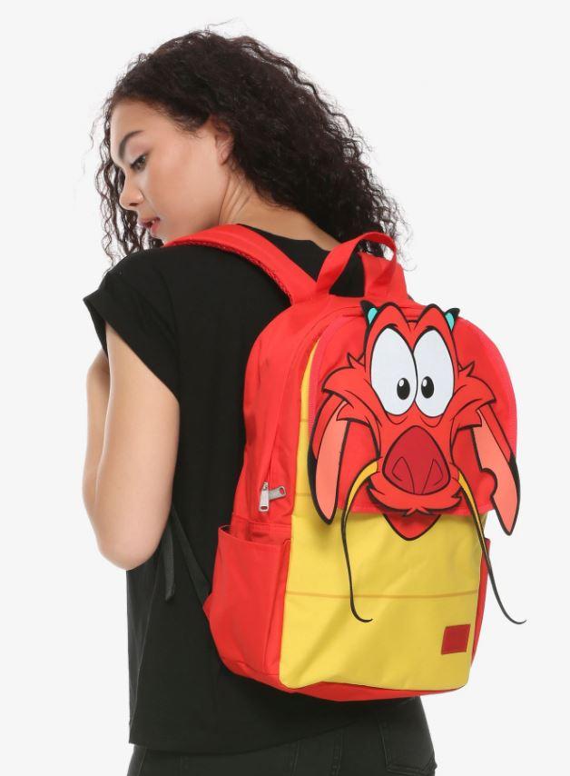 loungefly mushu backpack