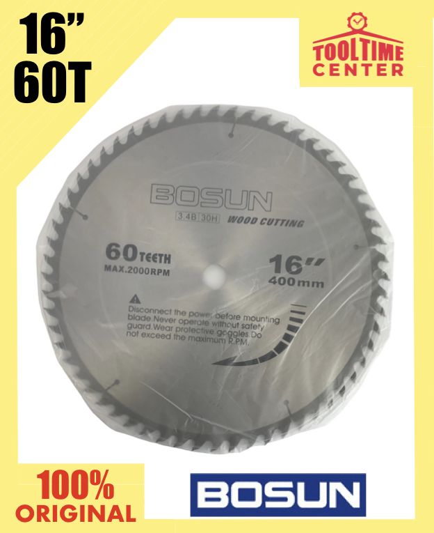 Bosun T.C.T. Circular Saw Blade 16 Inches 60 Teeth for Wood Lazada PH