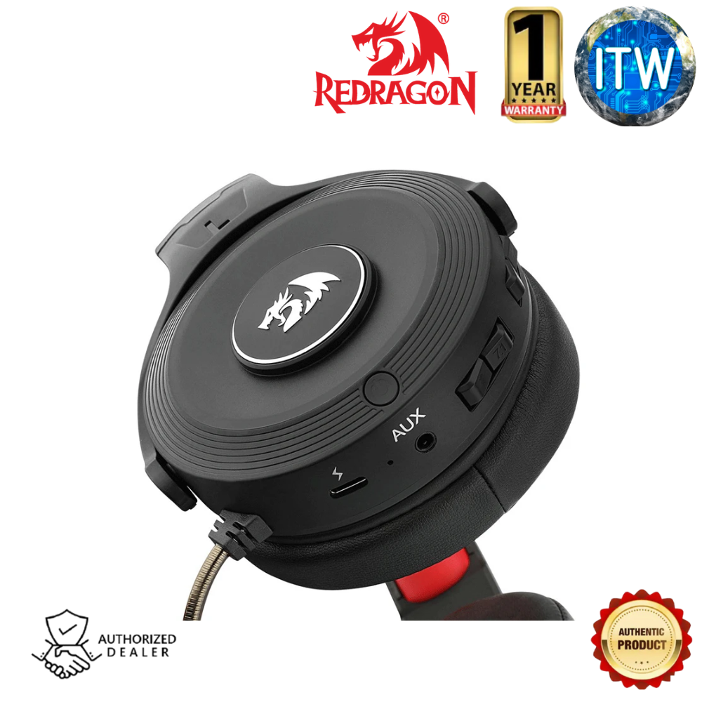 Redragon PELOPS Wireless Gaming Headset 
