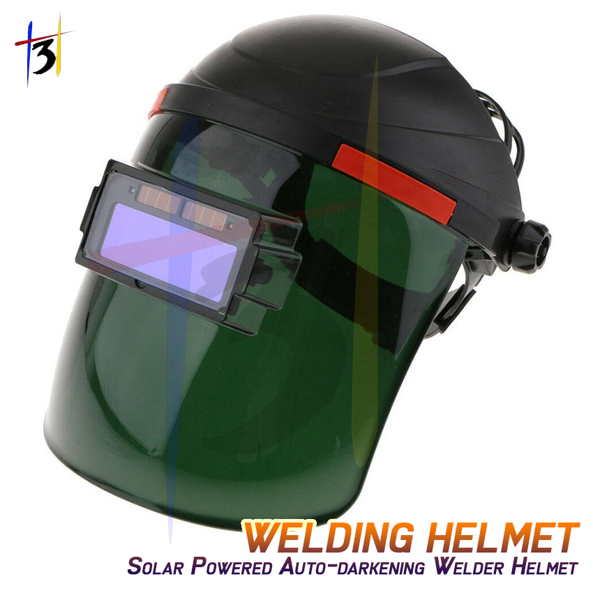 EElabper Welding Helmet Mask Solar Powered Auto Darkening Hood for Mig Tig Arc