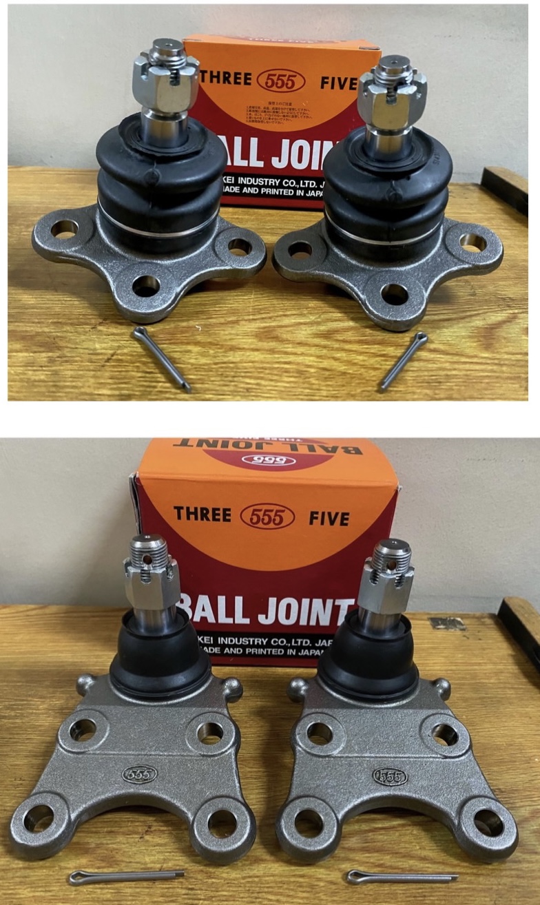 Ball Joint Set Upper Lower 555 Brand TFR FUEGO DMAX ALTERRA MUX (See