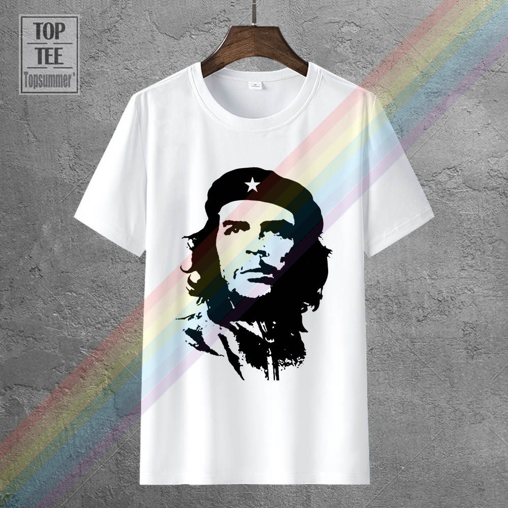Plue size che guevara fidel el caballo castro cuba mens t shirt 100% cotton new size 5xl 6xl