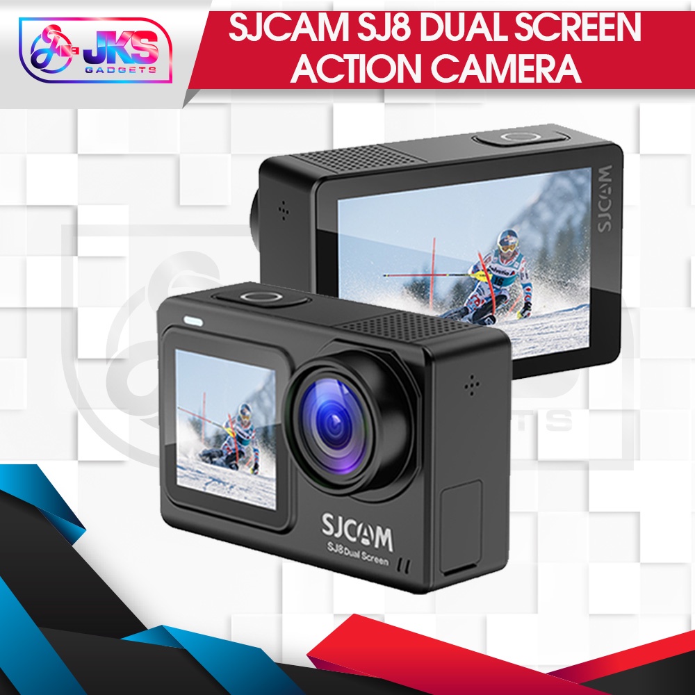 SJCAM SJ8 Action Camera Dual Screen 4K 30FPS 20MP Waterproof WiFi Night