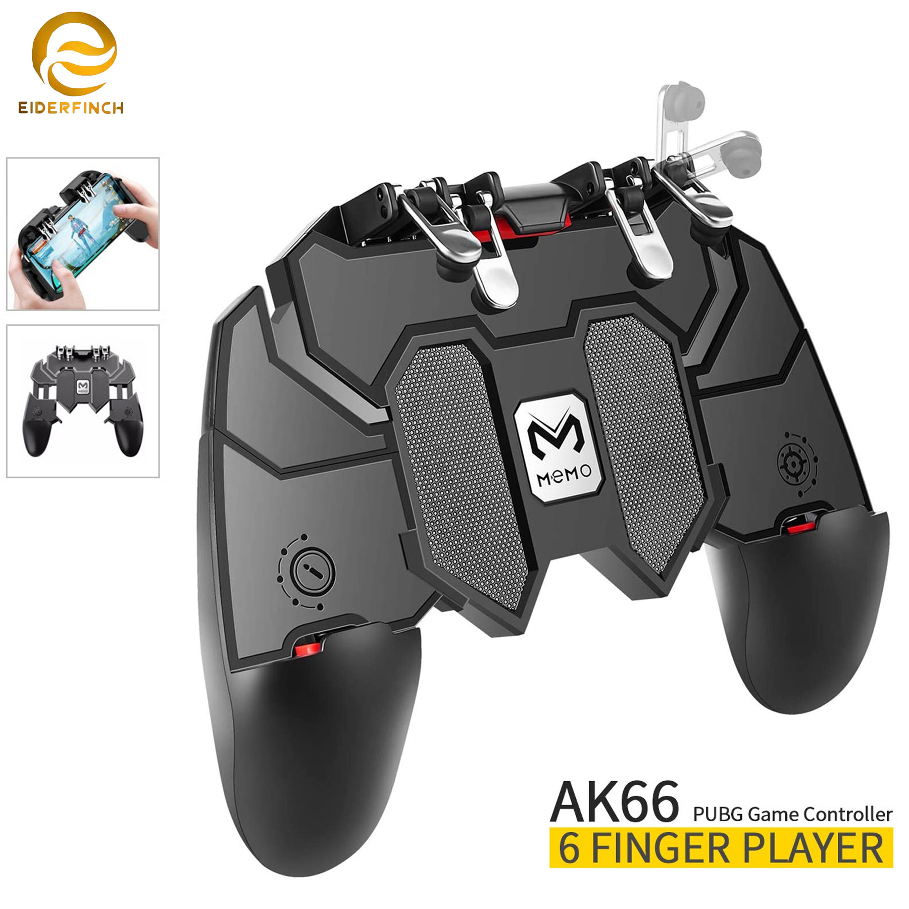 Mobile Phone Game Controller Gamepad Triggers FOR PUBG Call of Duty  Fortnite US