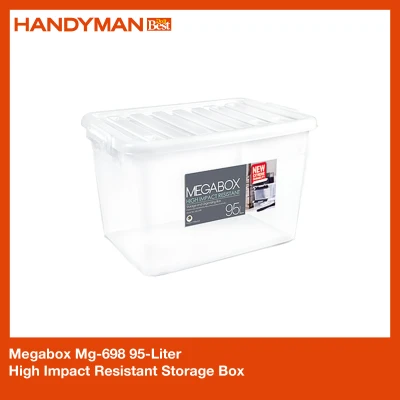 Megabox Mg-698 95-Liter High Impact Resistant Storage Box