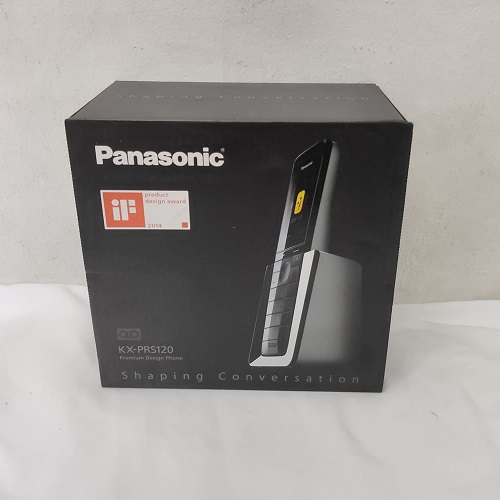 PANASONIC KX PRS120 PREMIUM DESIGN PHONE BLACK Lazada PH
