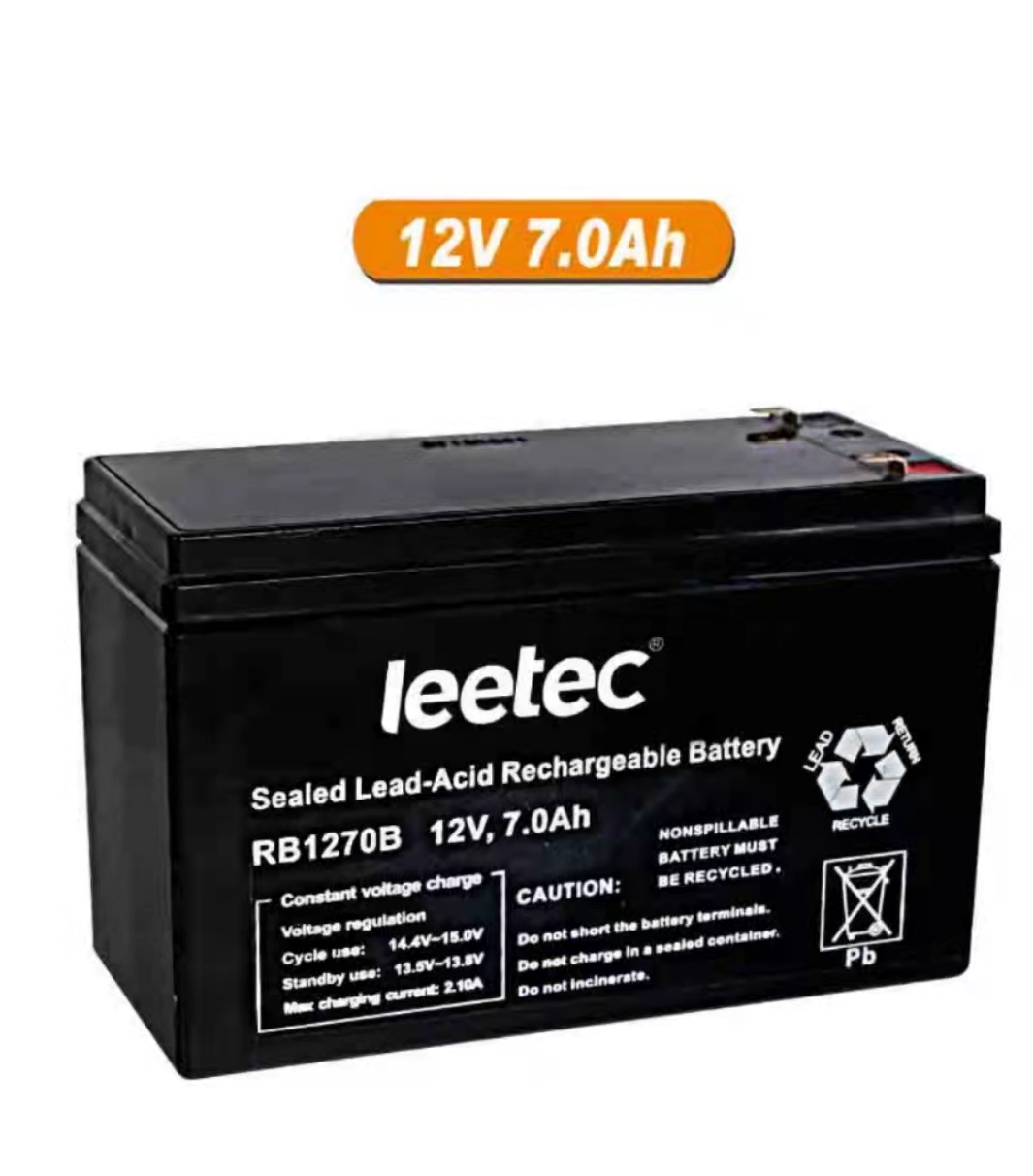 Rechargeable Battery Sealed Lead-Acid 6V 2.8Ah LEETEC RB628B