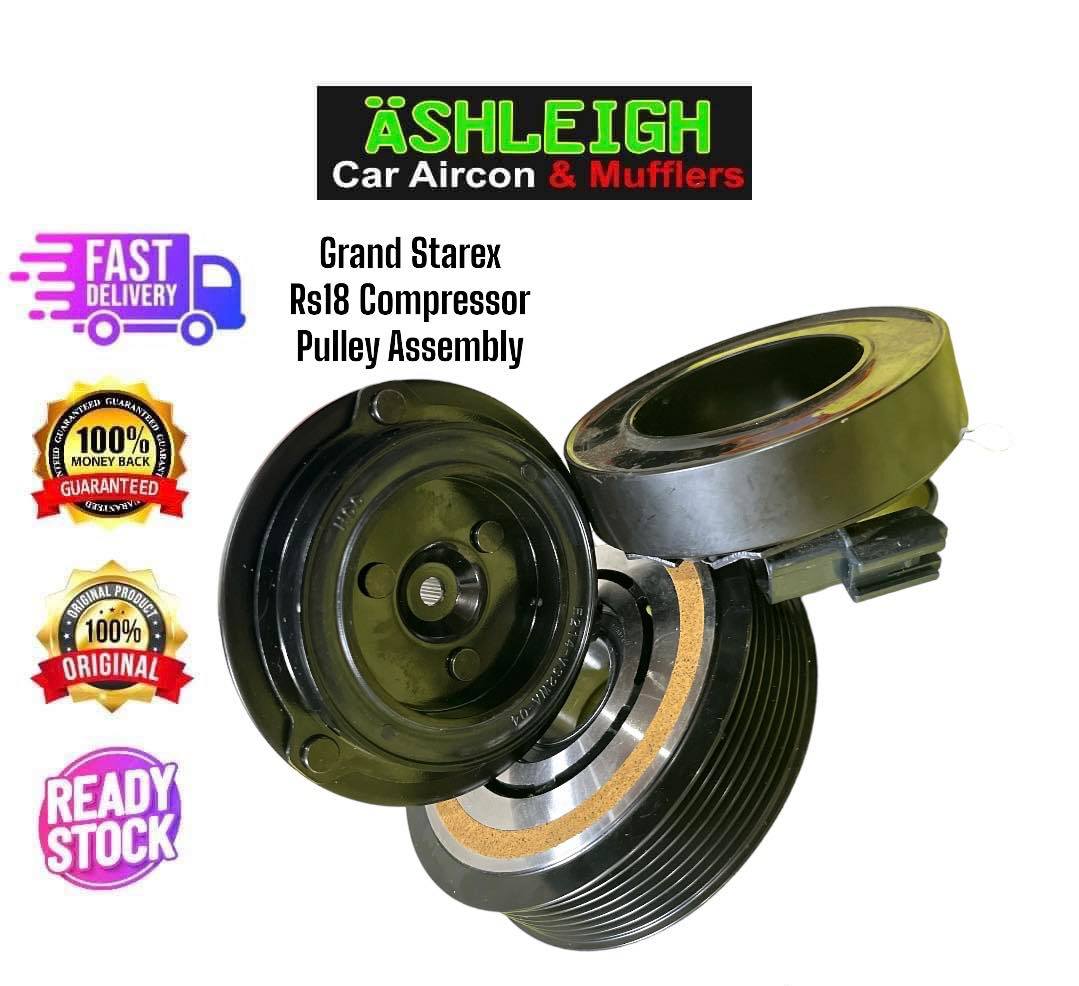 Hyundai Grand Starex RS18 Compressor Pulley Assembly Set clutch hub pulleys for Suv Car