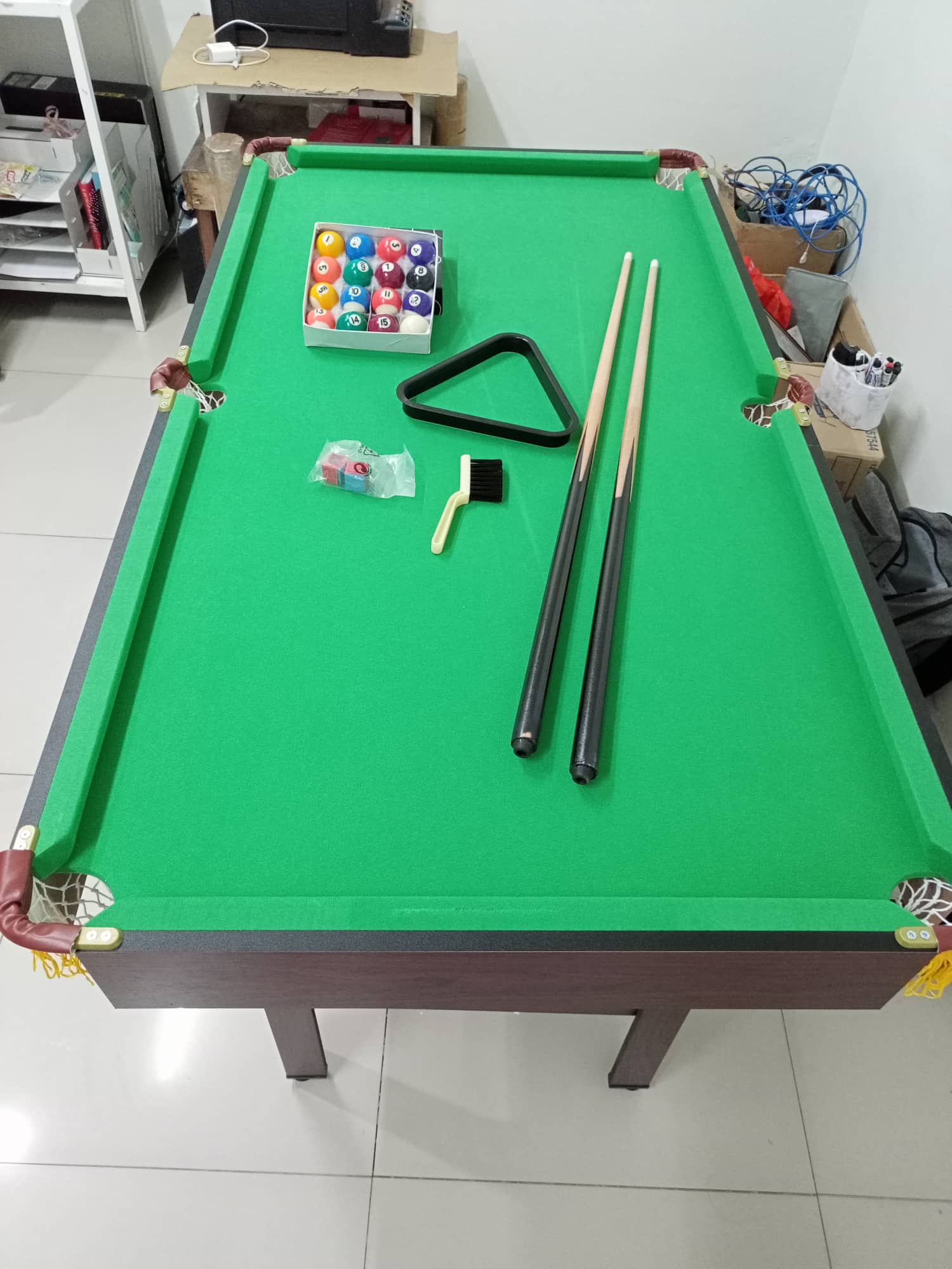 29X54FT IMPORTED MINI BILLIARD TABLE / MALIIT NA LAMESA NG BILYARAN ...