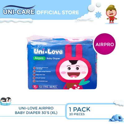 UniLove Airpro Baby Diaper 30's (X-Large) Pack of 1