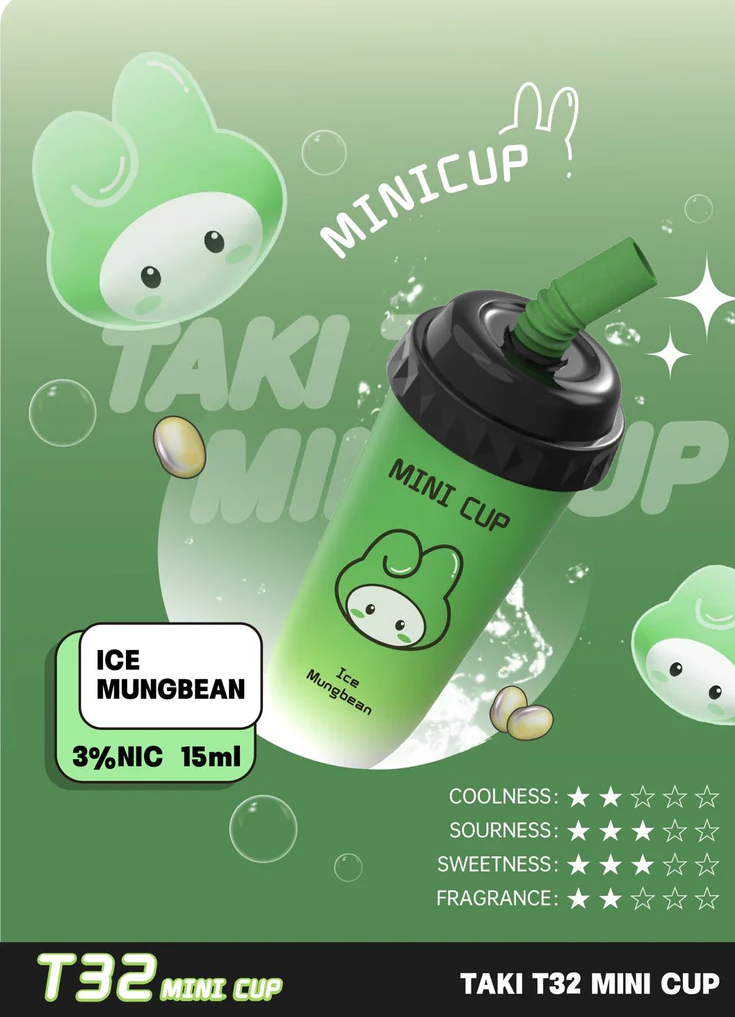 TAKI T32 Mini cup Disposable vape Mini cup 6000 Puffs Lazada PH
