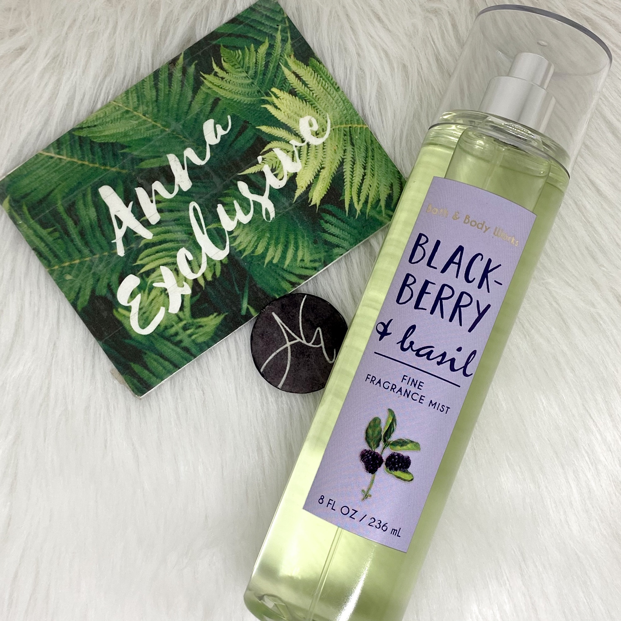 🇺🇸Bath & Body Works BLACKBERRY & BASIL Fine Fragrance Mist Lazada PH