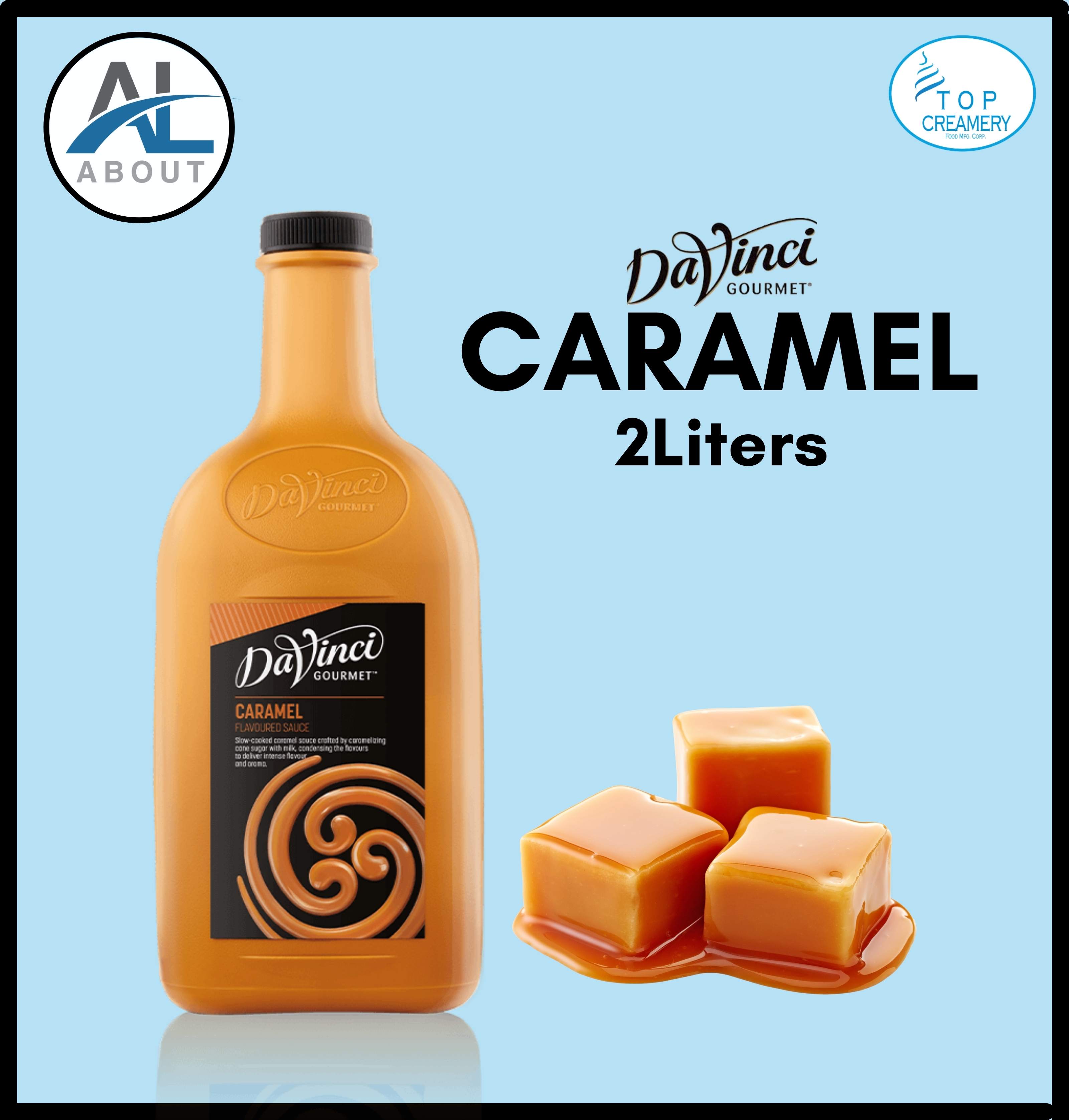 CARAMEL Flavored Sauce (2Liters) DaVinci Gourmet Lazada PH