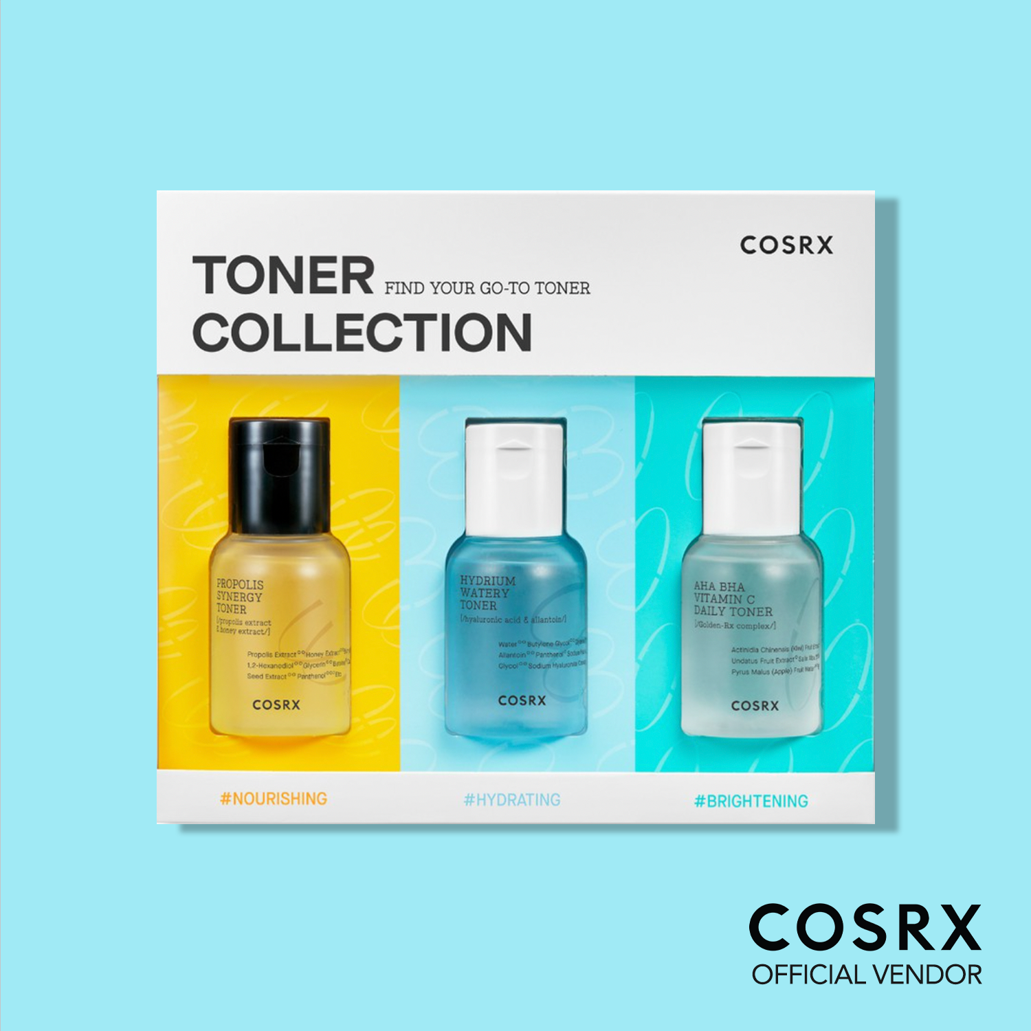 COSRX Toner Collection Find Your GoToToner Set Lazada PH