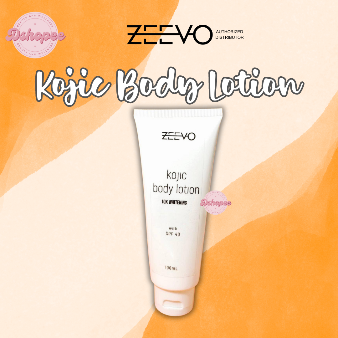 Zeevo Kojic Body Lotion with SPF 40 10x Whitening Lazada PH