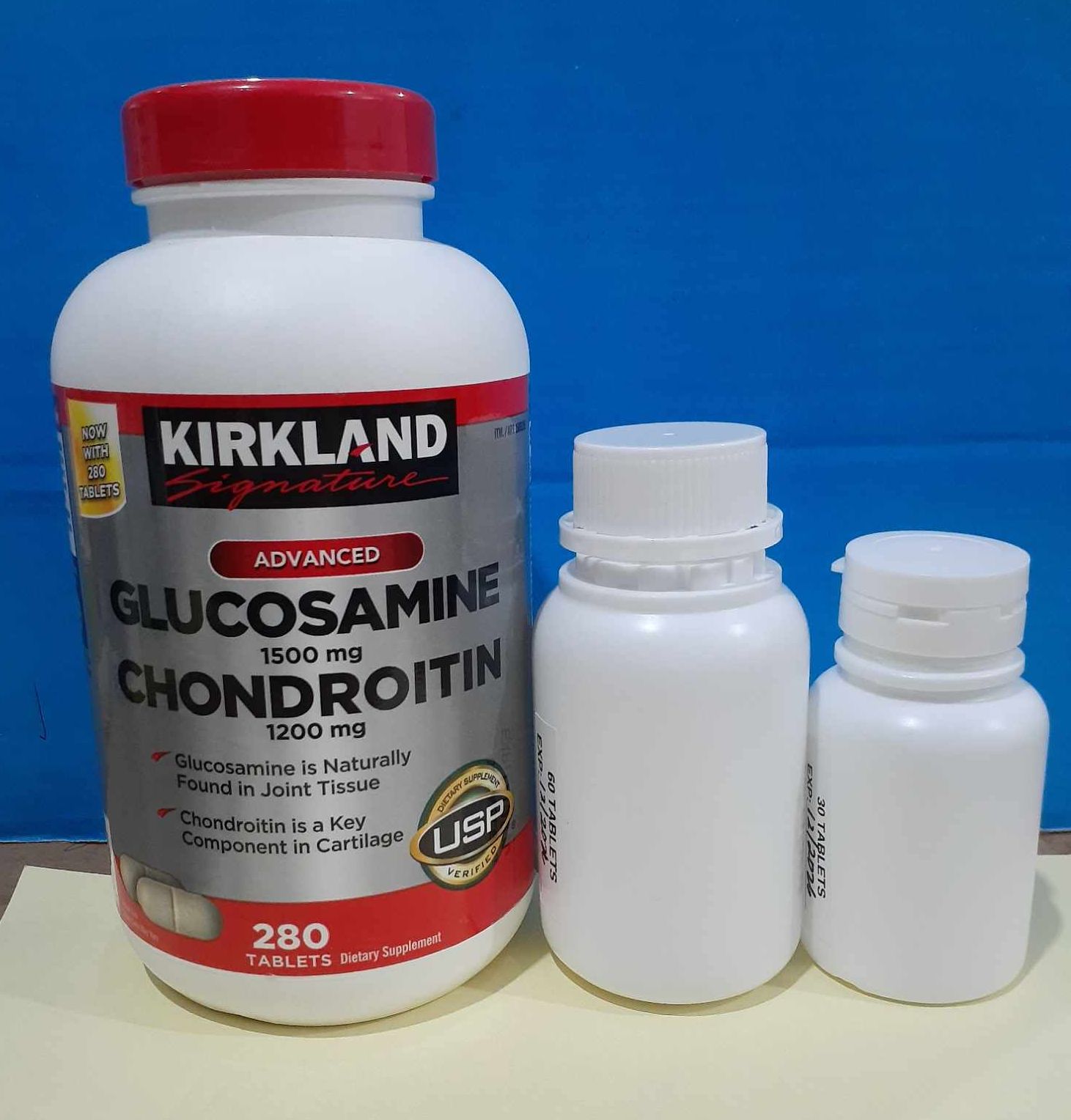 Kirkland Signature Glucosamine & Chondroitin ADVANCED, 90 tablets