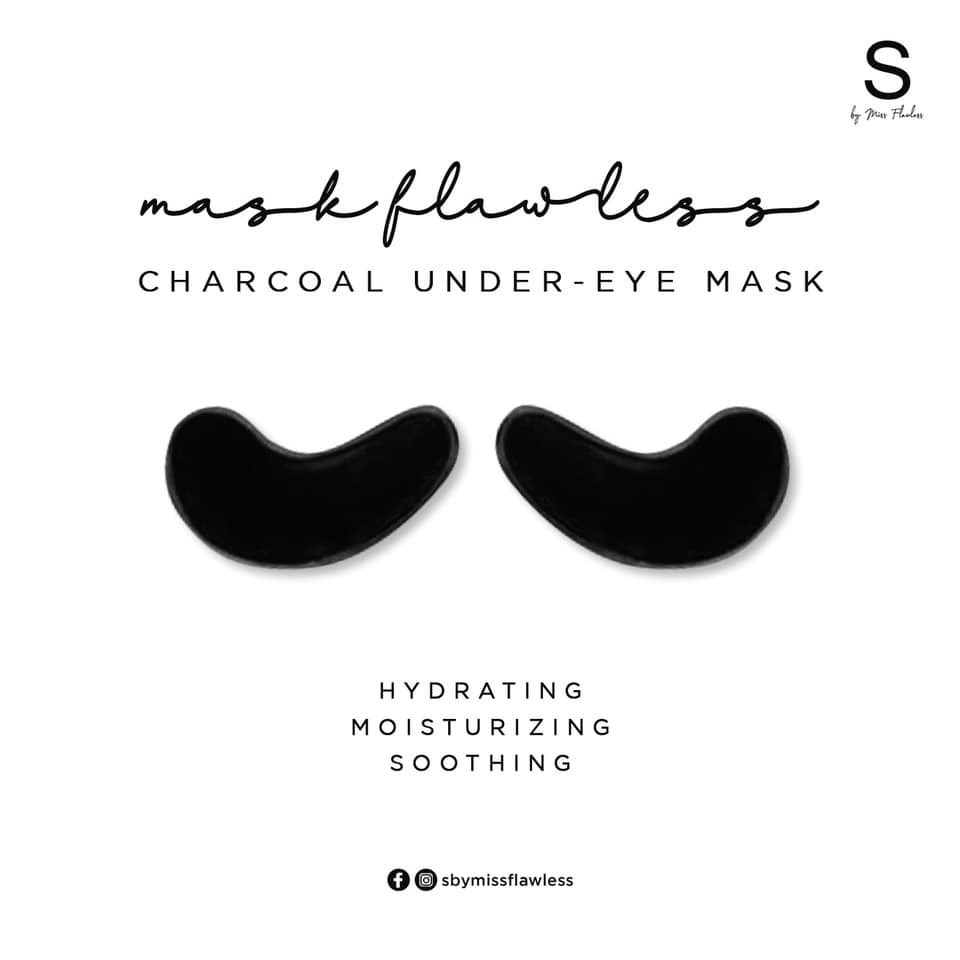 b\=S BY MISS FLAWLESS CHARCOAL MASK BY SACHZNA LAPARAN/ UNDER EYE MASK