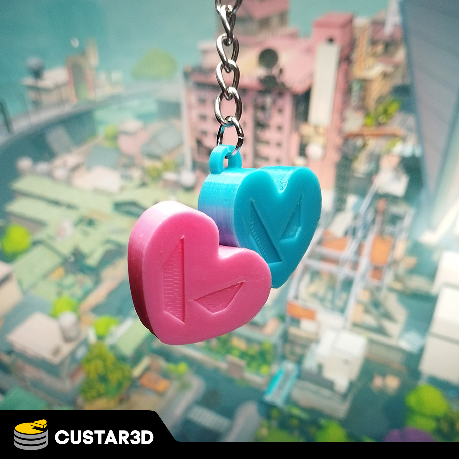 Valorant Keychain Sweetest Match 3D printed Lazada PH