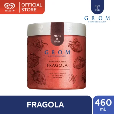 Grom Fragola (Strawberry) Ice Cream 460mL