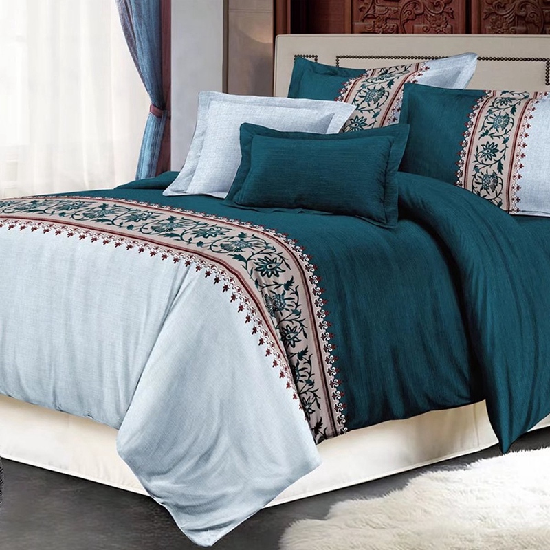 3D Boho Bedding Printed Comforter Sets King Twin Size Luxury Bed Linen Duvet Cover Sheet Set