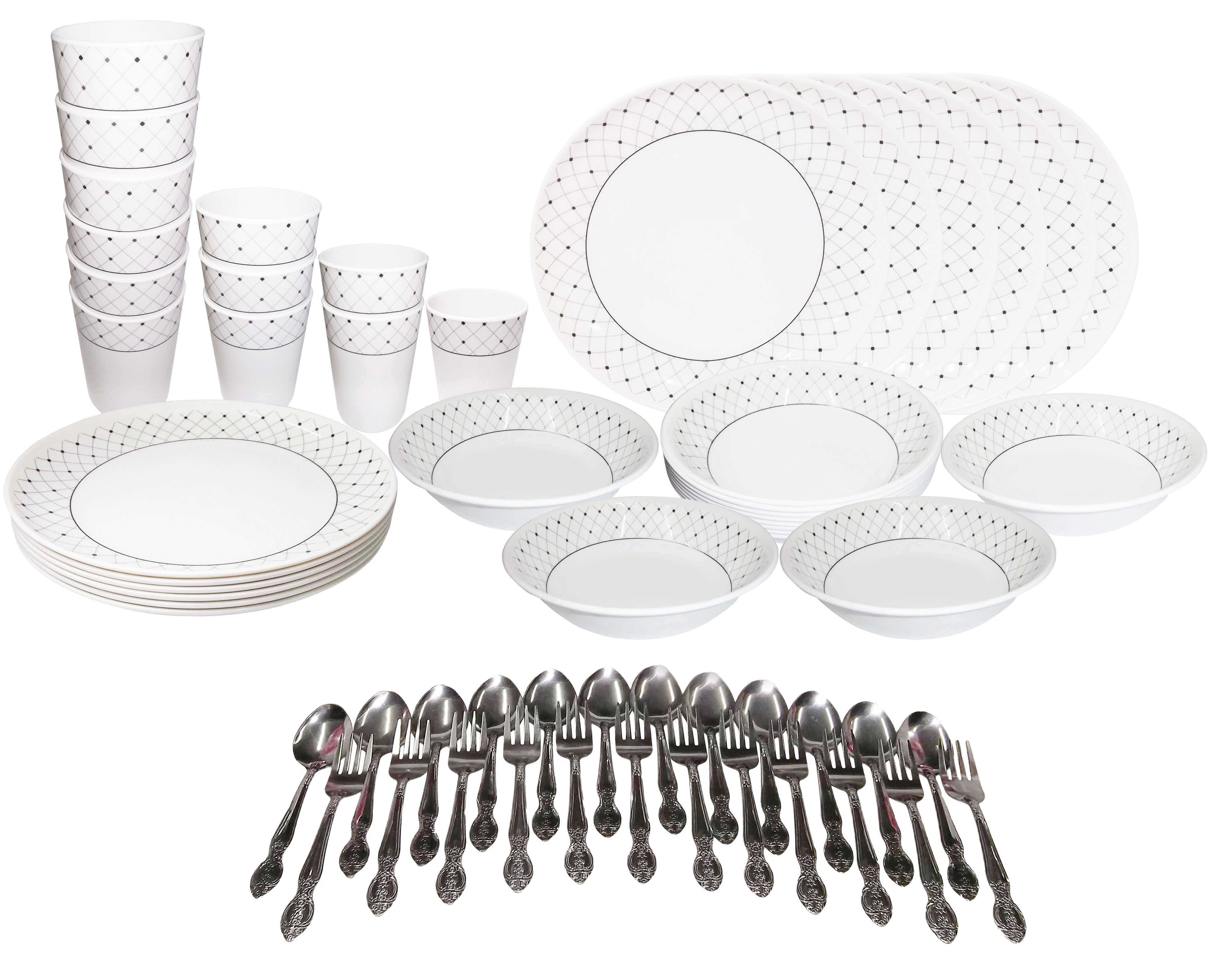 Nipponware 60piece Round Plate Party Plate Set Lazada PH