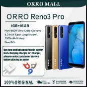 ORRO RENO 3 PRO Smartphone - 1GB RAM, 16GB ROM