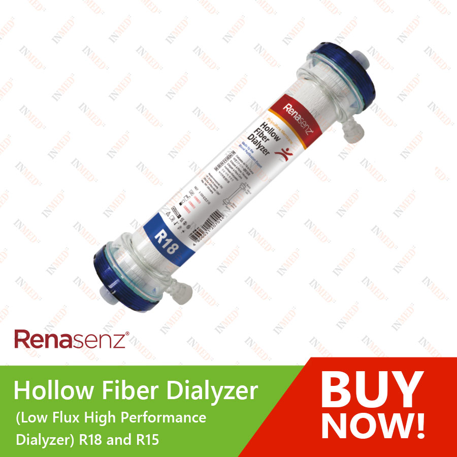 Renasenz Hollow Fiber Dialyzer (Low Flux High Performance Dialyzer