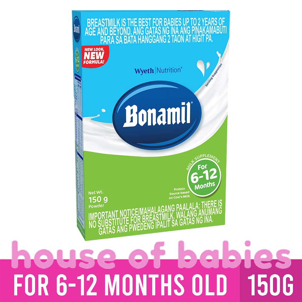 BONAMIL 150g 612 Months Old Milk Supplement Lazada PH