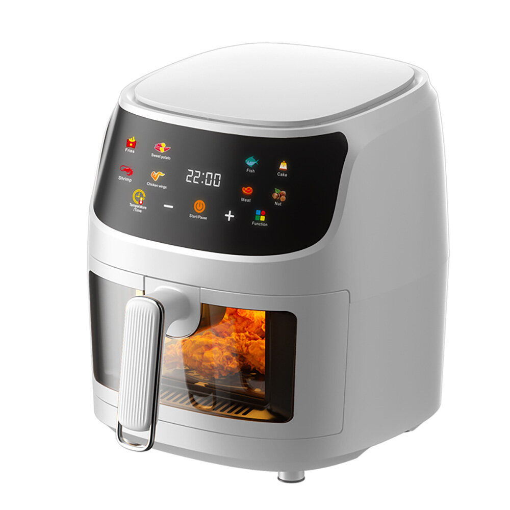 Kitchenette 8L Air Fryer Smart Air Fryer 110V Large Capacity Air Fryer ...